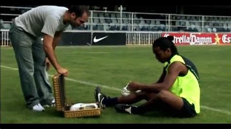 ronaldinho nike advert fake|ronaldinho crossbar challenge commercial.